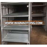 Galvanized Mobile Walk Through Frames Scaffolding